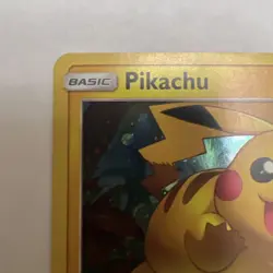 Pokemon Pikachu TCG Black Star Promo Holo Card SM76 - Image 2