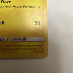 Pokemon Pikachu TCG Black Star Promo Holo Card SM76 - Image 4