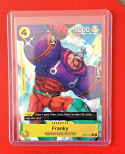 Franky OP07-107 (Alt Art) R Card Game 500 Years in the Future One Piece - Image 1