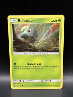 Bulbasaur 1/18 - Pokemon Detective Pikachu Card - NM - Image 1