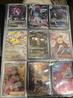 pokemon card lot! Won’t sell individually, all cards in fairly good shape - Image 1