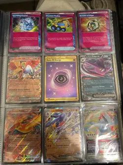 pokemon card lot! Won’t sell individually, all cards in fairly good shape - Image 5