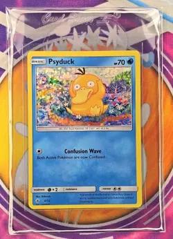 🔥McDonald's 2018 Pokemon TCG Psyduck Holo Card #2/12 Happy Meal Promo MP👍🔥📈 - Image 3