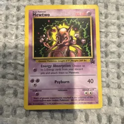 Pokemon Mewtwo Wotc Promo Regular 14/53 70 HP Promo Card English 1999 - Image 1