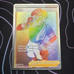 Pokemon TCG Kabu Champions Path Rainbow Secret Rare Card 077/073 - Image 1