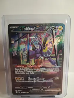 Pokemon TCG Miraidon EX Scarlet & Violet Holo Ultra Rare Card 244/198 Miraidon - Image 1