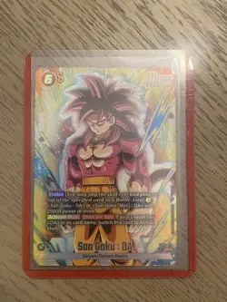 Son Goku : DA FB07-010 SR+ Foil Evolve Dragon Ball Super Card Game - Image 1