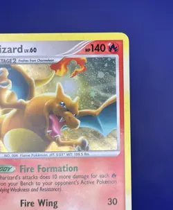 Charizard Holo + Reverse Holo 1/99 Platinum Arceus 4 Card Lot Pokemon TCG - LP - Image 5