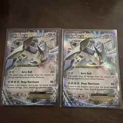 X2 Pokemon TCG Lugia EX 68/98 XY Ancient Origins Card - Image 1