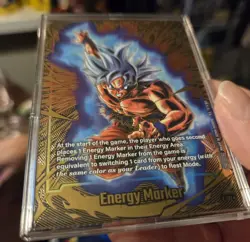 Dragon Ball Super Card Game Son Goku Energy Marker Foil Promo Bandai E-122 - Image 2