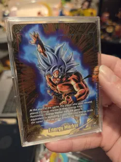 Dragon Ball Super Card Game Son Goku Energy Marker Foil Promo Bandai E-122 - Image 4