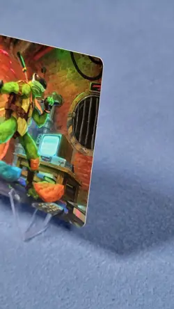 Michaelangelo, Game Master 13/54 Art Series TMNT MTG Art Card NM/M - Image 2