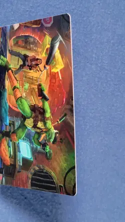 Michaelangelo, Game Master 13/54 Art Series TMNT MTG Art Card NM/M - Image 4