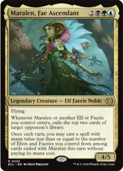 x1 Maralen, Fae Ascendant R MTG Lorwyn Eclipsed M/NM, English - Image 1