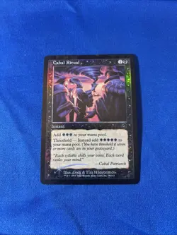 1x FOIL CABAL RITUAL x1 Damaged Torment MtG Magic fast shipping - Image 1