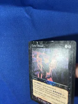 1x FOIL CABAL RITUAL x1 Damaged Torment MtG Magic fast shipping - Image 3