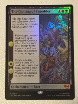 THE CLONING OF SHREDDER 60 FOIL TMNT MAGIC: THE GATHERING - Image 1