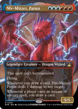 Niv-Mizzet, Parun (Anime Borderless) [Ravnica Remastered] Near Mint - Image 1