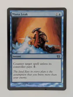 Mana Leak *Foil* - LP - 8th Edition - MTG - Image 1