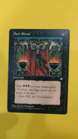 Magic the Gathering Dark Ritual MTG Ice Age LP TO MP - Image 1