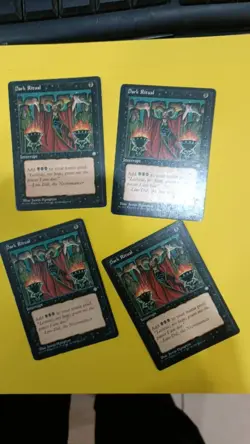 Magic the Gathering Dark Ritual MTG Ice Age LP TO MP - Image 2