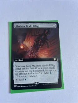 Machine God's Effigy (Extended Art) Commander: the Brothers' War Regular - Image 1