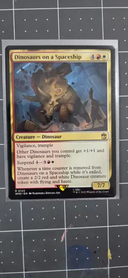 Dinosaurs on a Spaceship Universes Beyond: Doctor Who Regular - Image 1