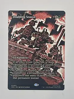 Doubling Season (Borderless) Teenage Mutant Ninja Turtles Source Material... - Image 1