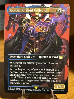 Golbez, Crystal Collector (Borderless) FIN #395 Rare Regular NM+ - Image 1