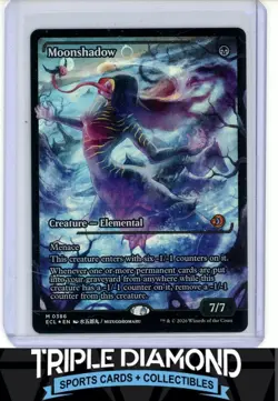 Magic The Gathering Lorwyn Eclipsed #386 Moonshadow C407 - Image 1