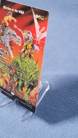 Rhythm of the Wild (Borderless) FOIL NM Teenage TMNT Ninja Turtles PZA 0012 MTG - Image 5