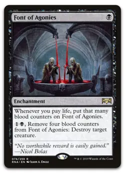 Font of Agonies #74 (LP) Ravnica Allegiance RNA Magic MTG - Image 1