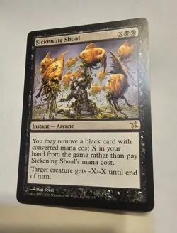 Sickening Shoal Betrayers of Kamigawa MTG Magic The Gathering LP - Image 1
