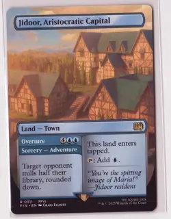 Jidoor, Aristocratic Capital 0311 (Borderless) Final Fantasy Regular MTG - Image 1
