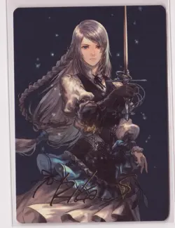 Final Fantasy Art Series Jill Shiva;s Dominant #43/53 MTG Gold-Stamped Signature - Image 1