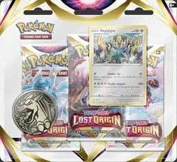 Pokemon Lost Origin 3 Booster Blister Pack Sword Shield Factory Sealed Gift NEW - Image 1
