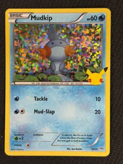 Mudkip 19/25 McDonalds 2021 holo ~ Aya Kusube Art~ Pokemon TCG - Image 1