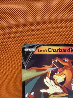 Lance’s Charizard V SWSH133 Pokemon Celebrations Black Star Promo Holo NM 2028 - Image 2