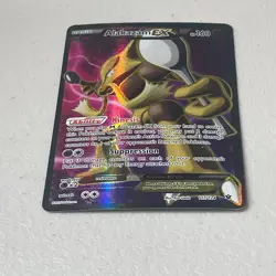 Pokemon TCG Alakazam EX Fates Collide Holo Card 117/124 2016 Full Art - Image 5