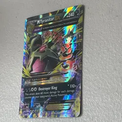 Pokemon M Tyranitar EX Ultra Rare Holo XY Ancient Origins 43/98 240HP Near Mint - Image 3