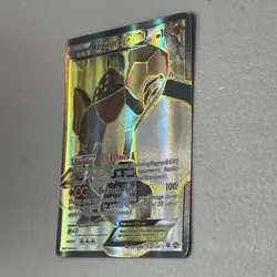 2017 Pokemon Fates Collide Regirock Ex 43a/124 Ultra Rare Full Art - Image 3