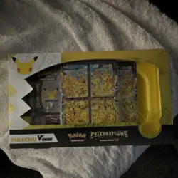 Pokemon Celebrations Pikachu V-Union Special Collection Box Promo - Image 1