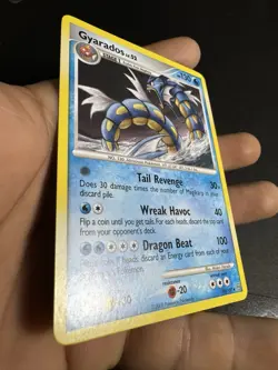 Pokemon Gyarados 19/100 Stormfront Non-Holo Rare Pokemon Card LP+ - Image 5