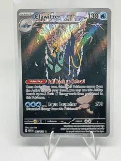 Pokemon ME01: Mega Evolution Clawitzer #141/132 - Image 1