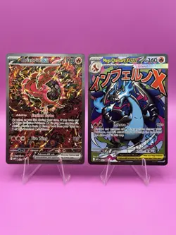 POKEMON TCG MEGA CHARIZARD X EX 023 AND ORICORIO EX 024 BLACK STAR PROMO - Mint - Image 1
