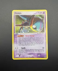 Pokemon TCG 2005 Emerald Deoxys (Speed Forme) #2/106 Holo Rare Card - Image 3