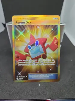 Rotom Dex 159/149 - Sun & Moon - Full Art - Pokemon Card TCG - Image 1