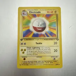 Electrode 18/64 Pokemon TCG Jungle Set 1st Edition - Image 1