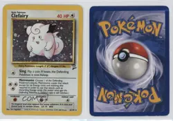 Clefairy Holo Pokemon Base Set 2 #6 2000 - Image 3