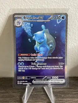 Blastoise ex 200/165 Special Illustration Rare - Pokemon Scarlet & Violet 151 NM - Image 1